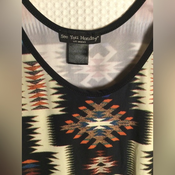 🖤See You Monday | Tribal Print Bodysuit🖤 - Picture 12 of 15